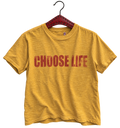 Choose Life Tee, Gold